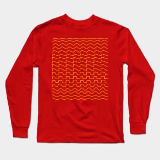 Synthesizer Waveforms for Musician Long Sleeve T-Shirt